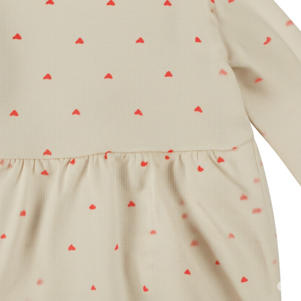 Baby Ivory Cotton Sleepsuit with Peter Pan Collar – Vertbaudet