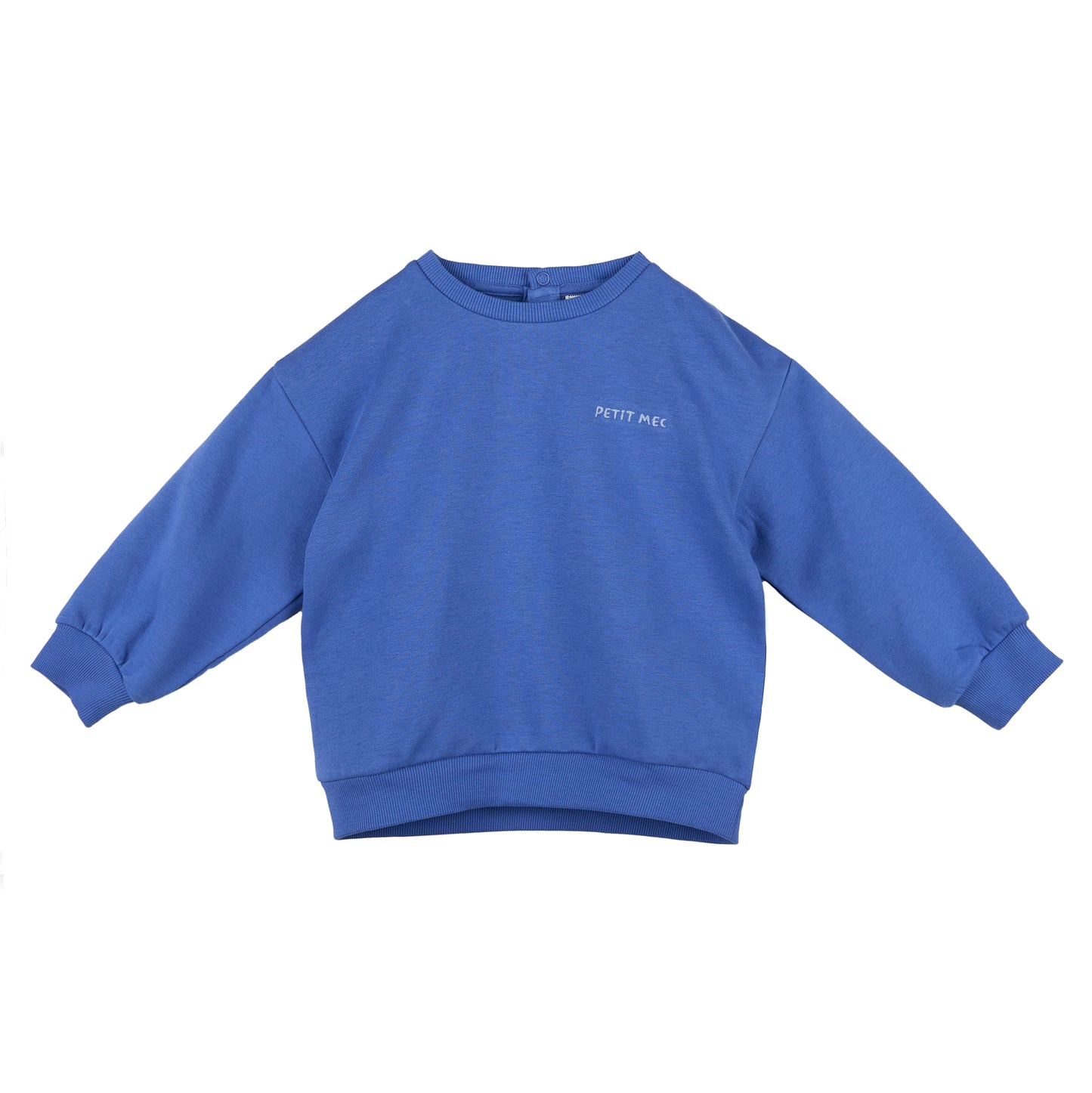 Soft Fleece-Lined Blue Sweatshirt – Tape à l’Œil