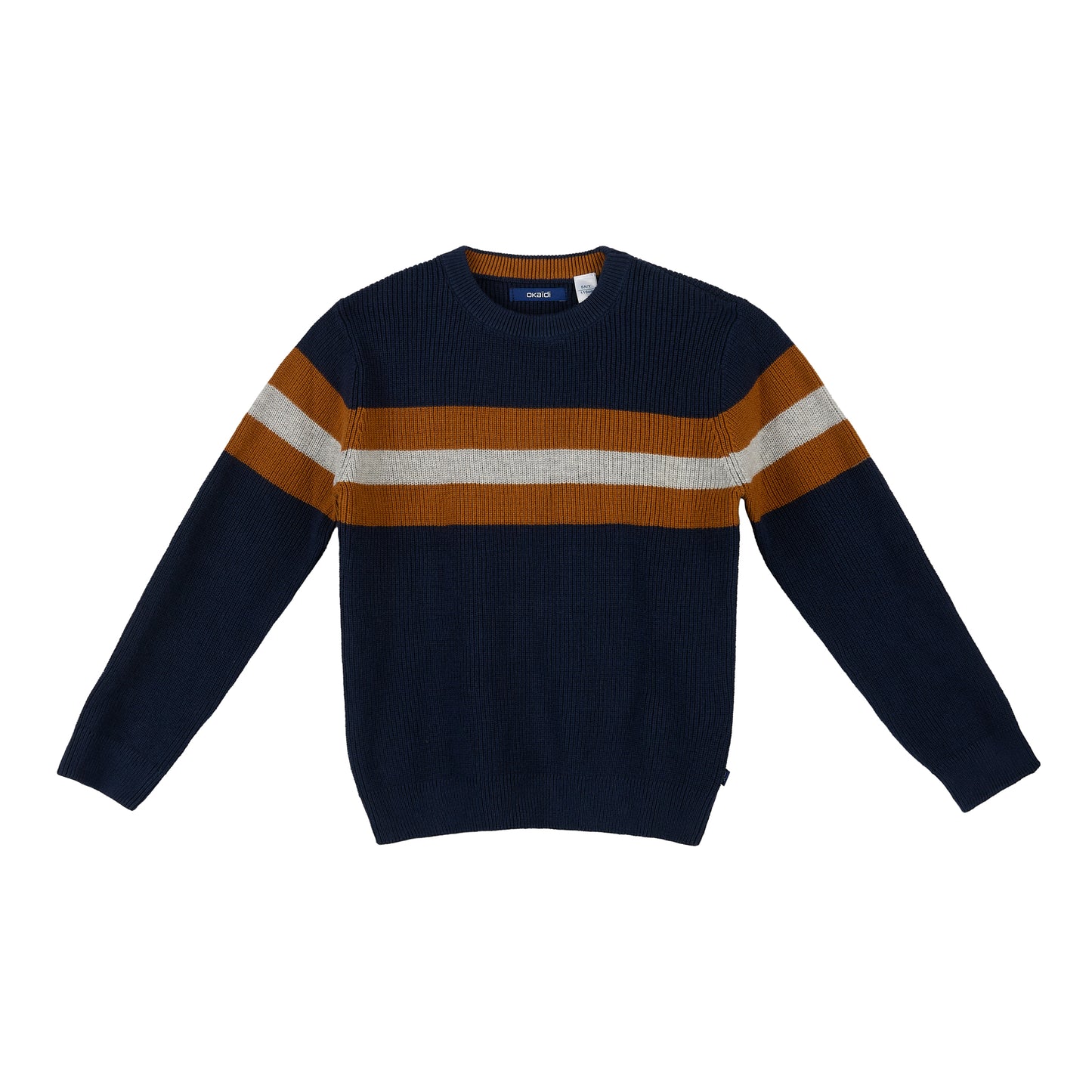 Striped Knit Sweater for Boys – Obaïbi