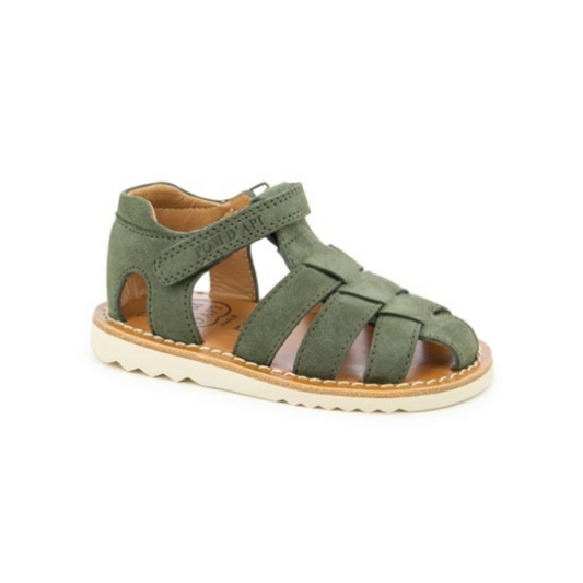Waff Easy Nabuck Olive / Semelle Mastic – Pom d’Api