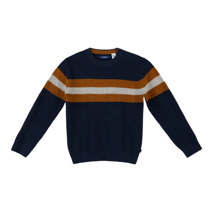 Striped Knit Sweater for Boys – Obaïbi