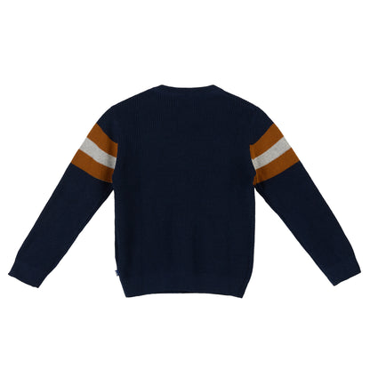 Striped Knit Sweater for Boys – Obaïbi